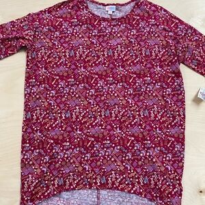 Lularoe Irma Blouse size small (CT)